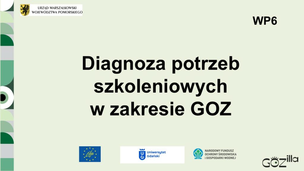 Diagnoza potrzeb szkoleniowych w zakresie GOZ